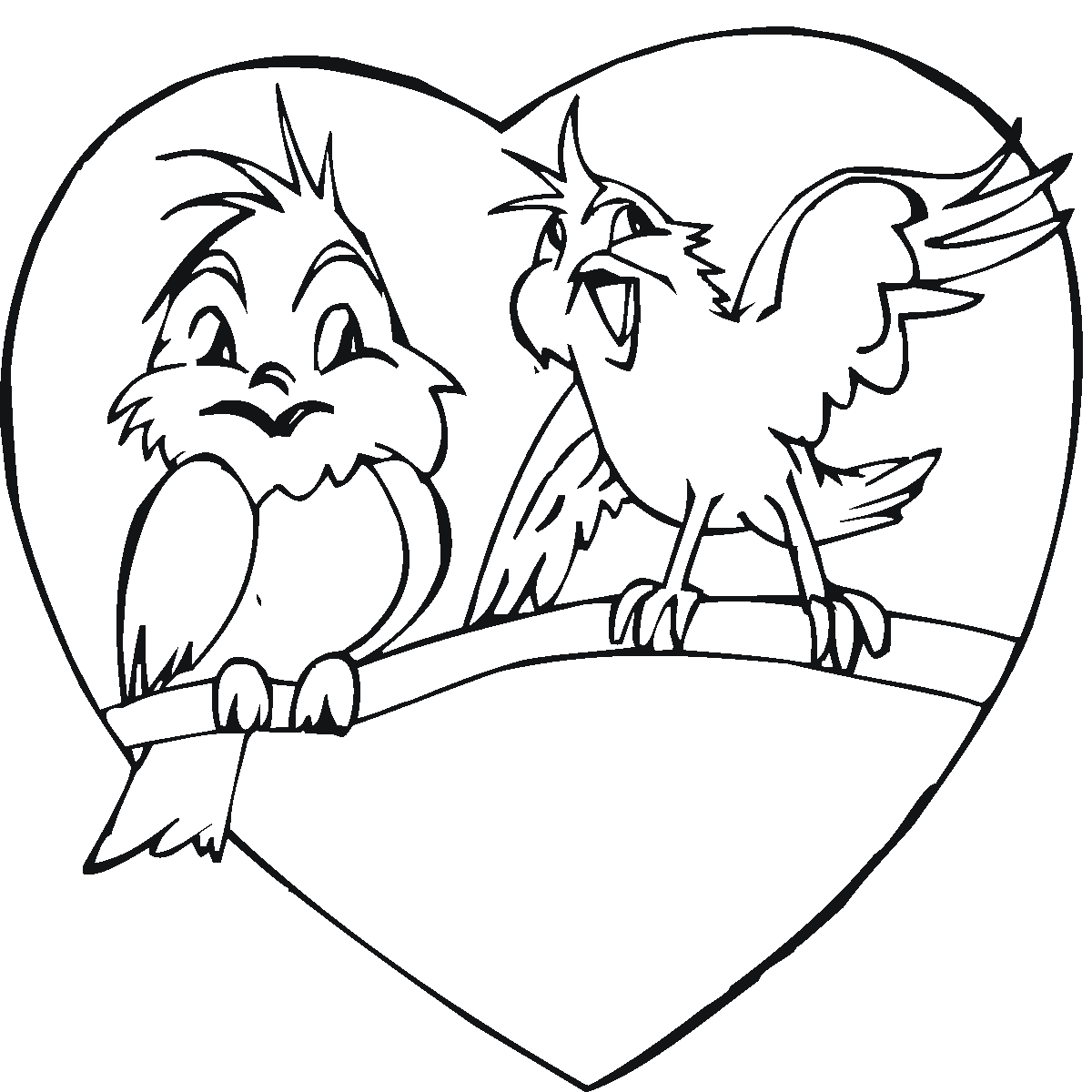 Valentines Day Coloring Pages Holiday Valentines Printable 2021 1006 Coloring4free