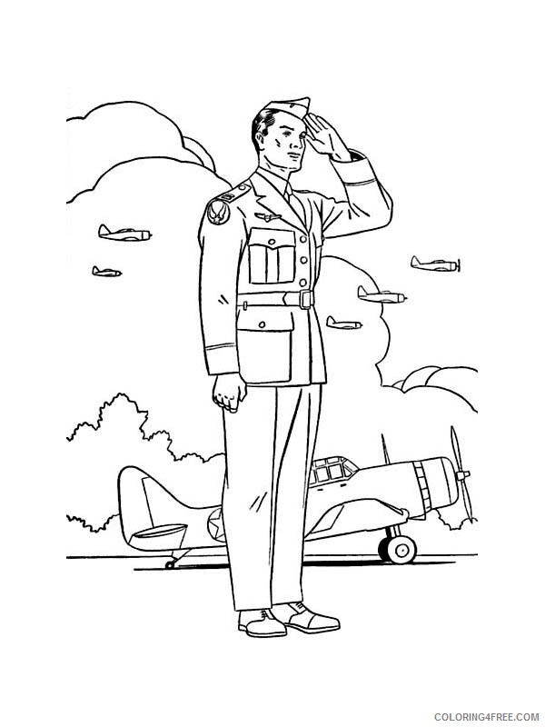 Veterans Day Coloring Pages Holiday Flight Squadron on Duty for Celebrating Veterans Day Printable 2021 1023 Coloring4free