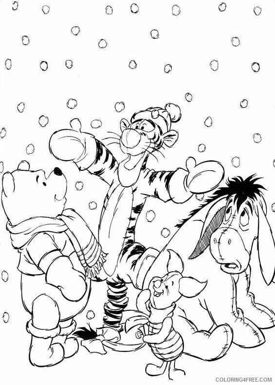 Winter Coloring Pages Nature Disney Winter Printable 2021 809 Coloring4free