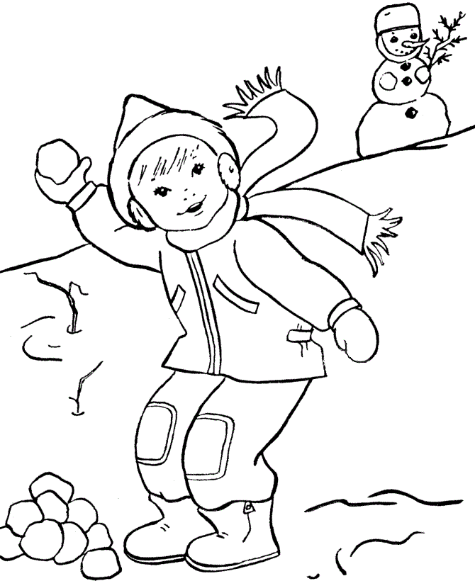 Winter Coloring Pages Nature Free Winter Printable 2021 812 Coloring4free