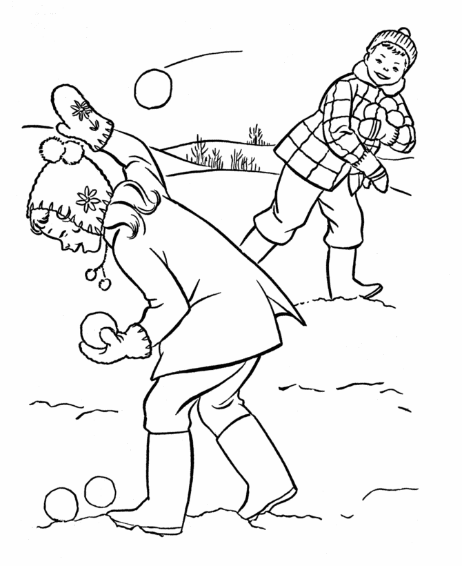 Winter Coloring Pages Nature Winter Printable 2021 807 Coloring4free