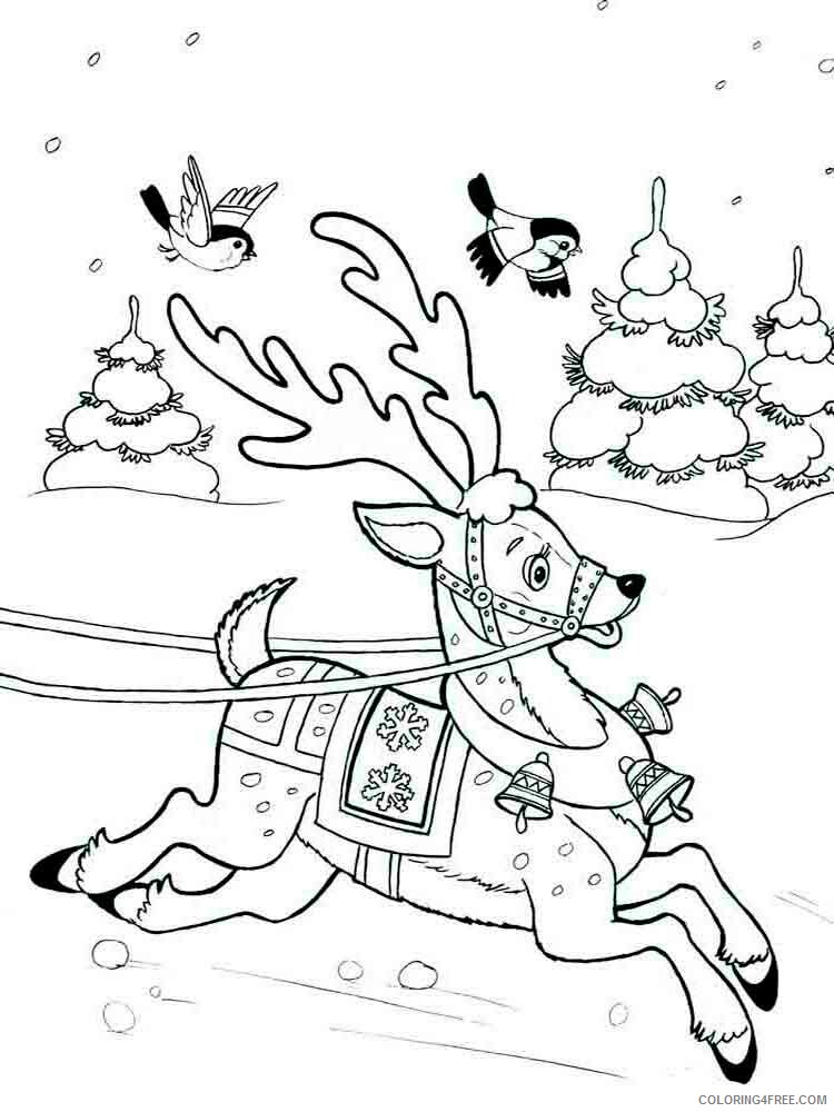 Winter Coloring Pages Nature winter 11 Printable 2021 835 Coloring4free