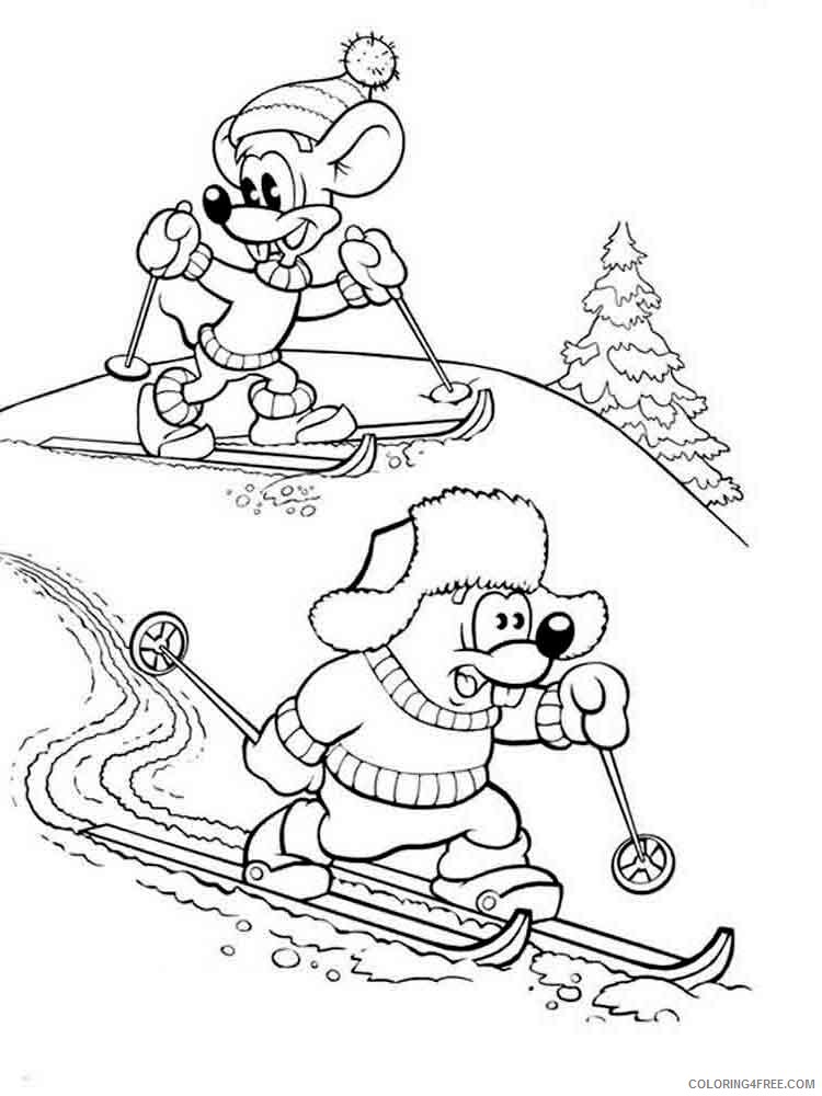 Winter Coloring Pages Nature winter 12 Printable 2021 836 Coloring4free
