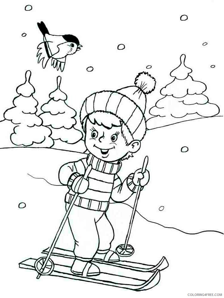 Winter Coloring Pages Nature winter 16 Printable 2021 840 Coloring4free