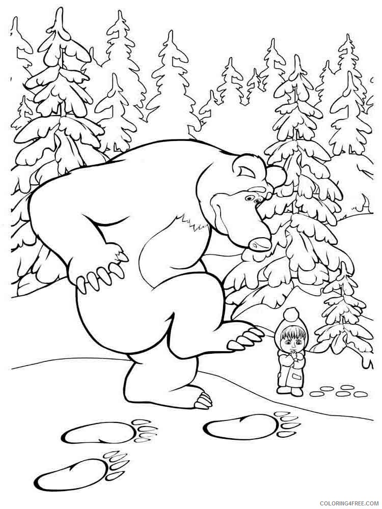 Winter Coloring Pages Nature winter 8 Printable 2021 849 Coloring4free