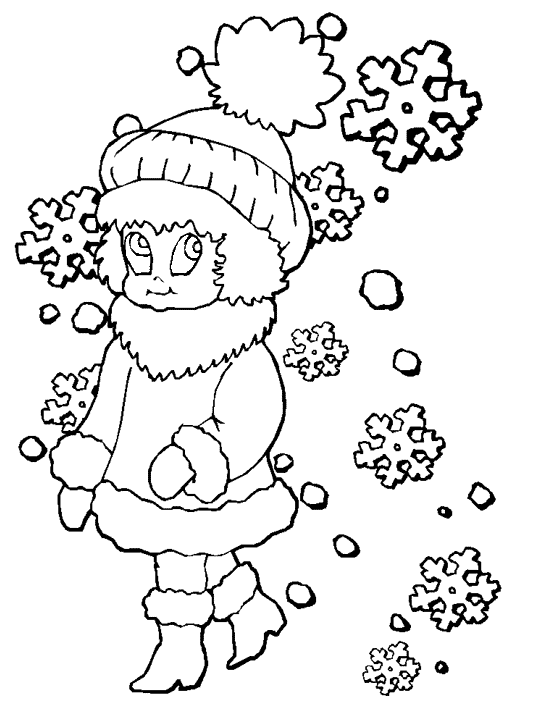 Winter Coloring Pages Nature winter ImUyC Printable 2021 820 Coloring4free