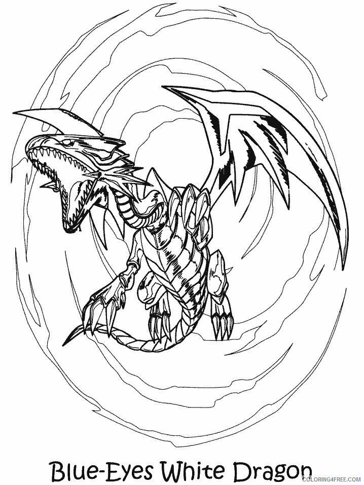 Yu Gi Oh Printable Coloring Pages Anime 11 2021 1163 Coloring4free