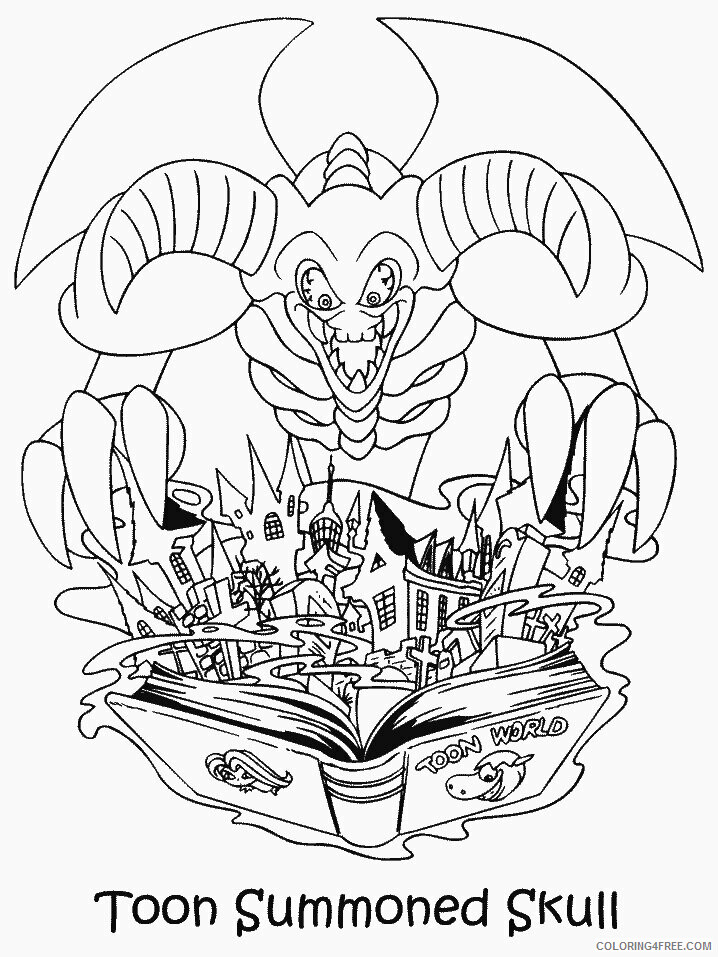 Yu Gi Oh Printable Coloring Pages Anime 29 2021 1179 Coloring4free