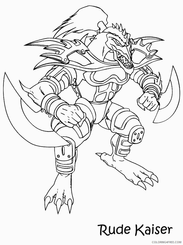 Yu Gi Oh Printable Coloring Pages Anime 31 2021 1182 Coloring4free