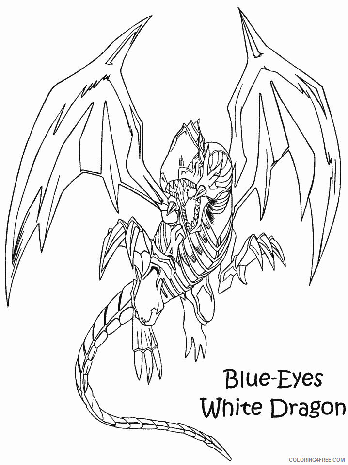 Yu Gi Oh Printable Coloring Pages Anime 8 2021 1194 Coloring4free