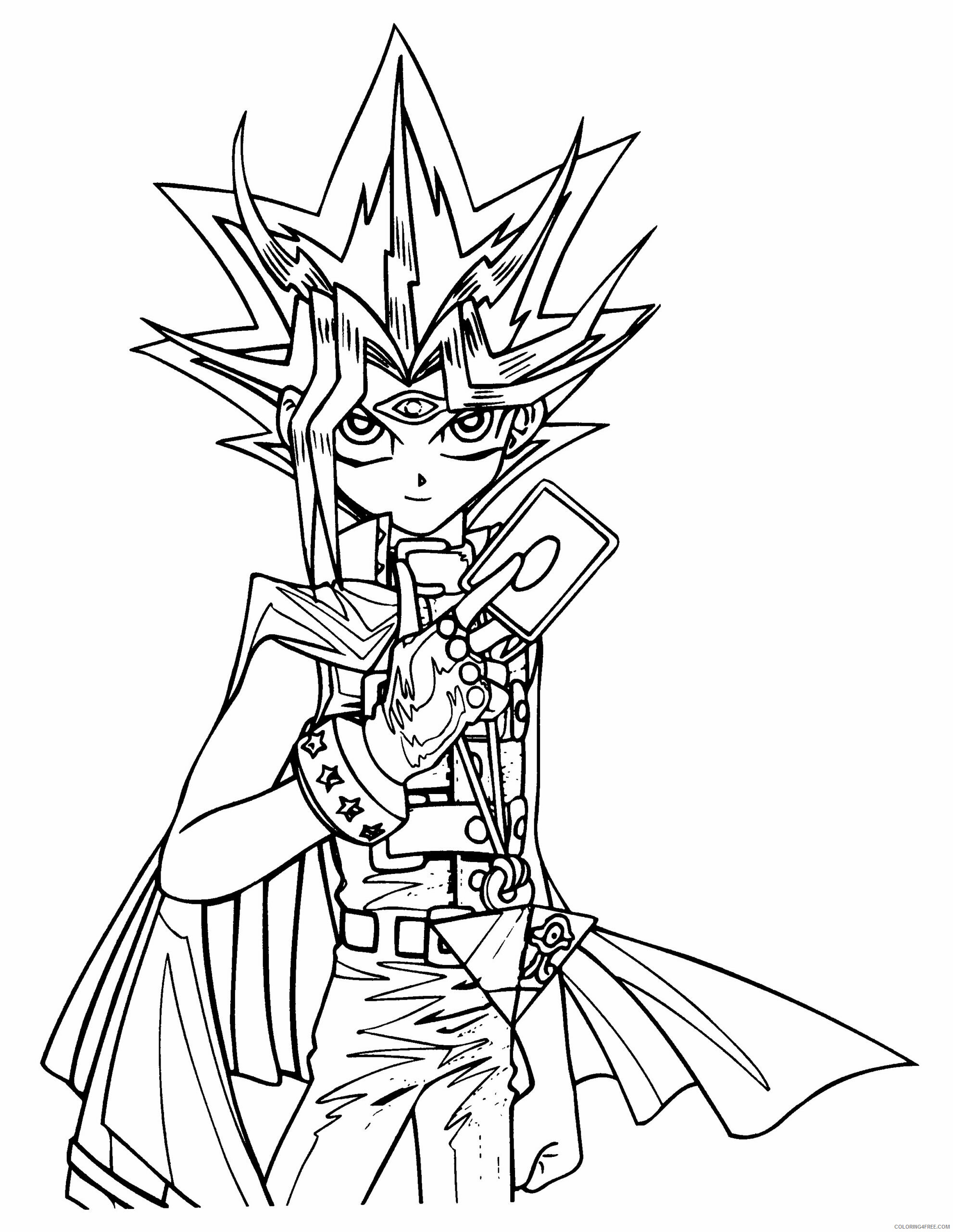Yu Gi Oh Printable Coloring Pages Anime Yugioh Photos 2021 1328 Coloring4free
