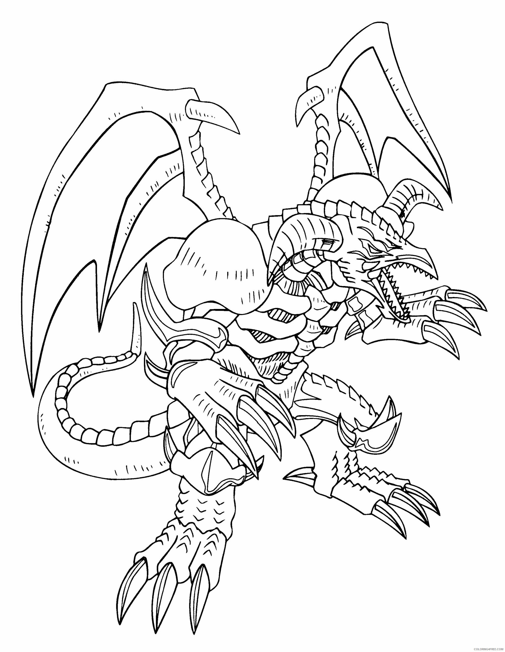 Yu Gi Oh Printable Coloring Pages Anime yu gi oh 53 2021 1280 Coloring4free