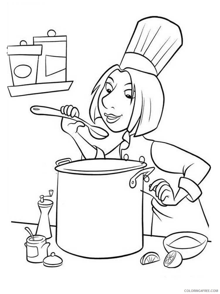 Chief Cook Coloring Pages Chief cook 12 Printable 2021 1479 Coloring4free