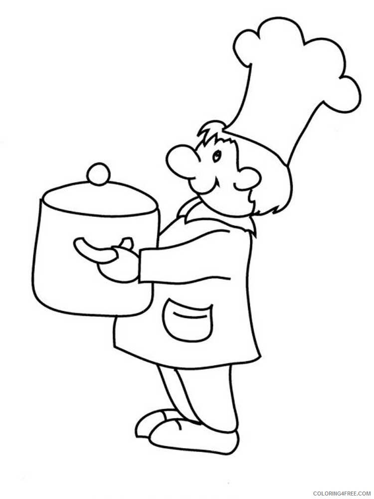 Chief Cook Coloring Pages Chief cook 2 Printable 2021 1483 Coloring4free