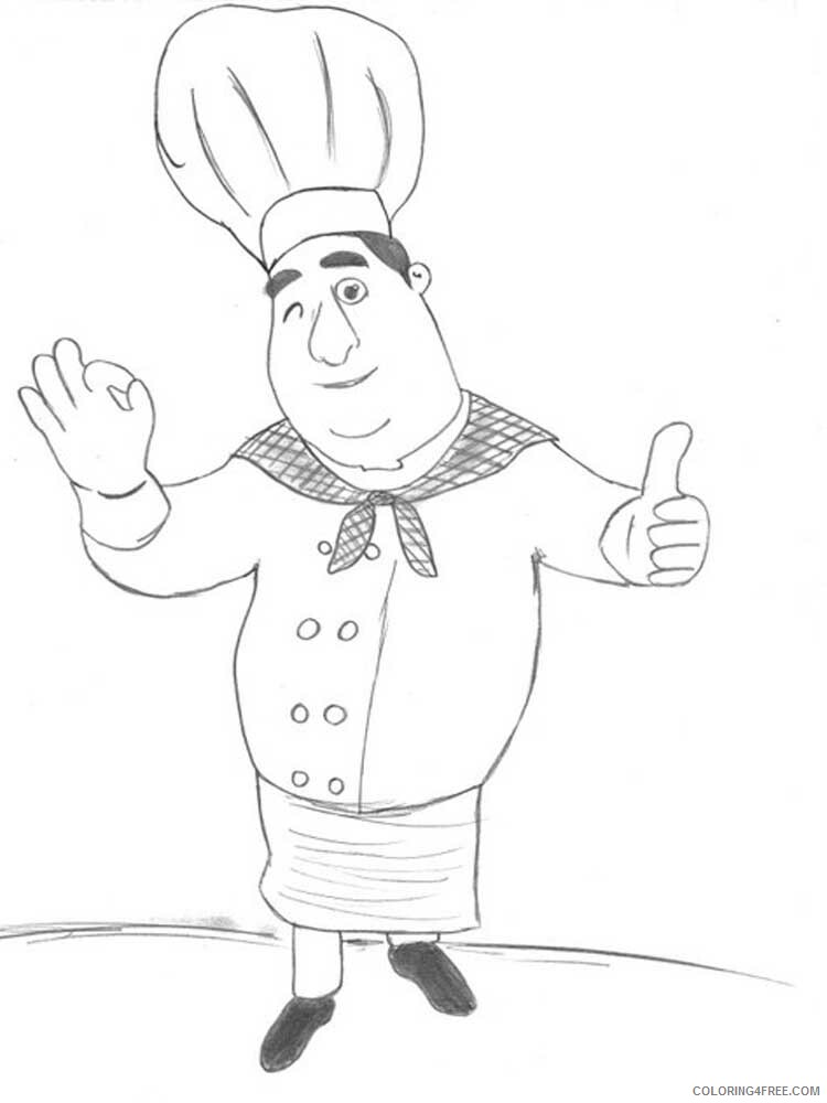 Chief Cook Coloring Pages Chief cook 6 Printable 2021 1486 Coloring4free
