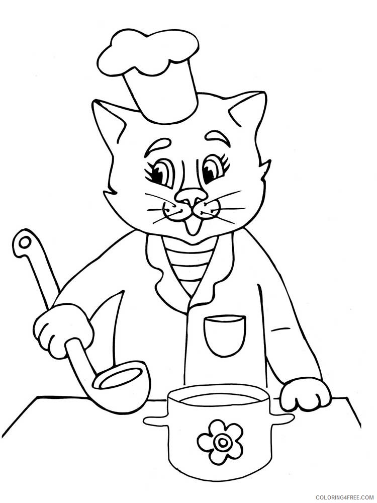 Chief Cook Coloring Pages Chief cook 8 Printable 2021 1488 Coloring4free