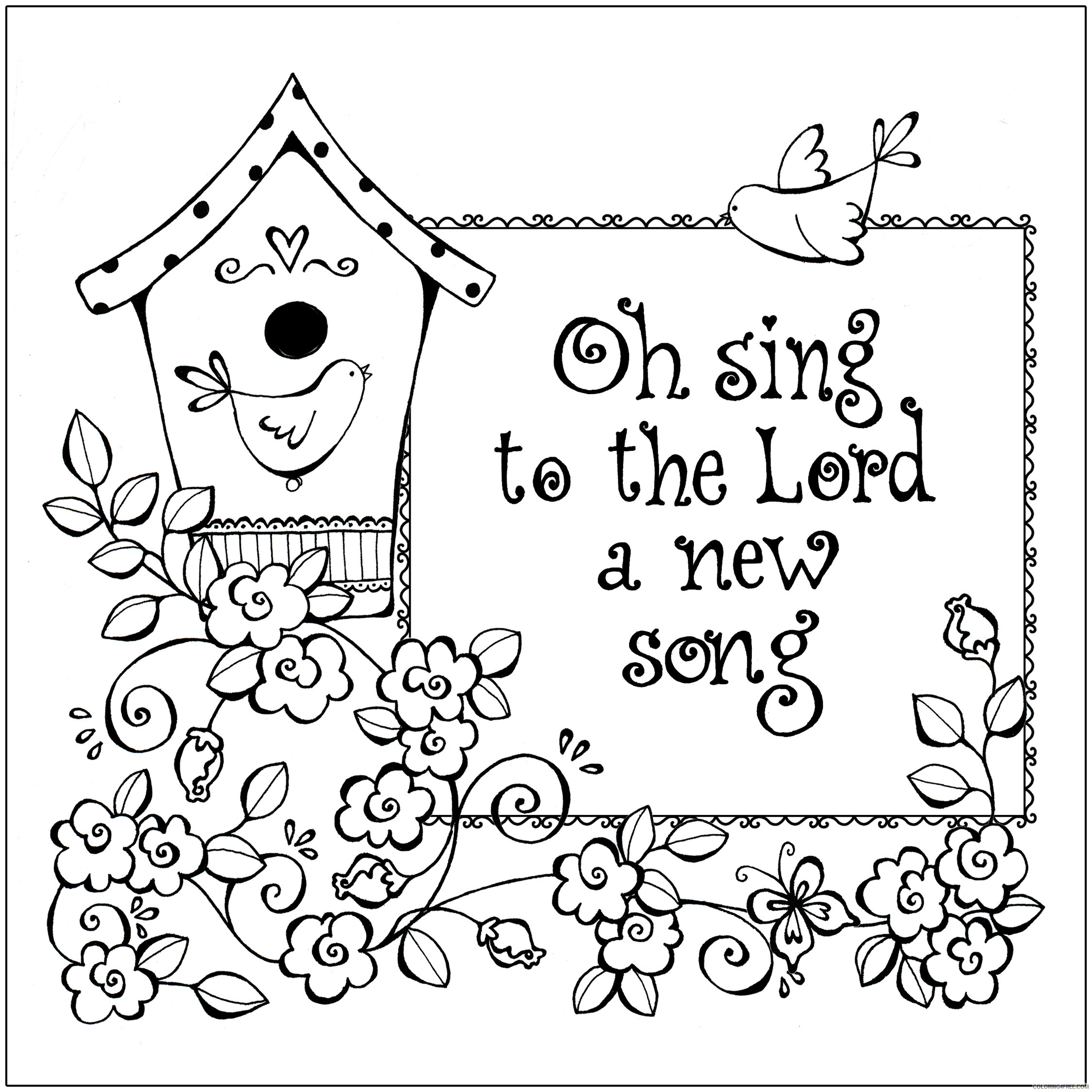 Christian Coloring Pages christian images Printable 2021 1492 Coloring4free