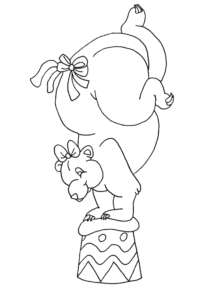 Circus Coloring Pages 1 Printable 2021 1521 Coloring4free