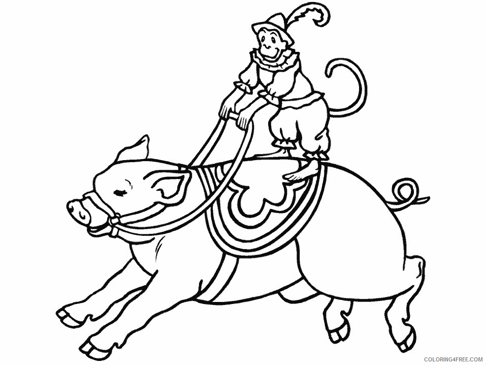 Circus Coloring Pages 16 Printable 2021 1529 Coloring4free