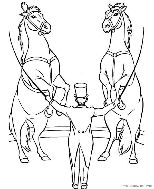 Circus Coloring Pages Awesome Circus Show Printable 2021 1540 Coloring4free