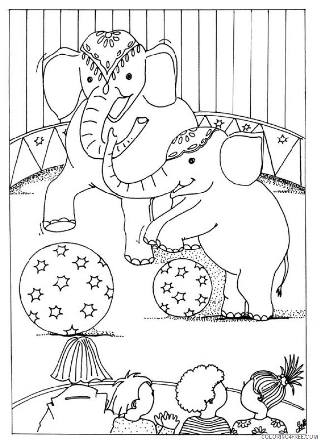 Circus Coloring Pages Circus Printable 2021 1578 Coloring4free