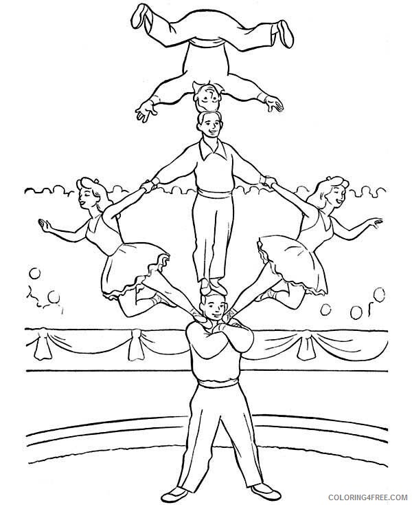 Circus Coloring Pages Circus for Kids Printable 2021 1576 Coloring4free