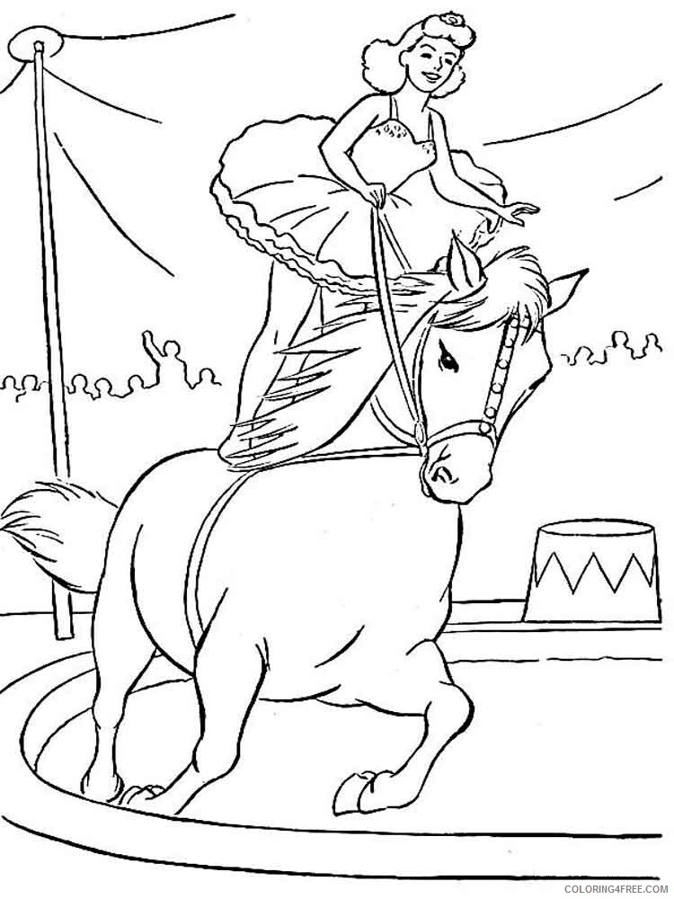 Circus Coloring Pages circus 8 Printable 2021 1589 Coloring4free