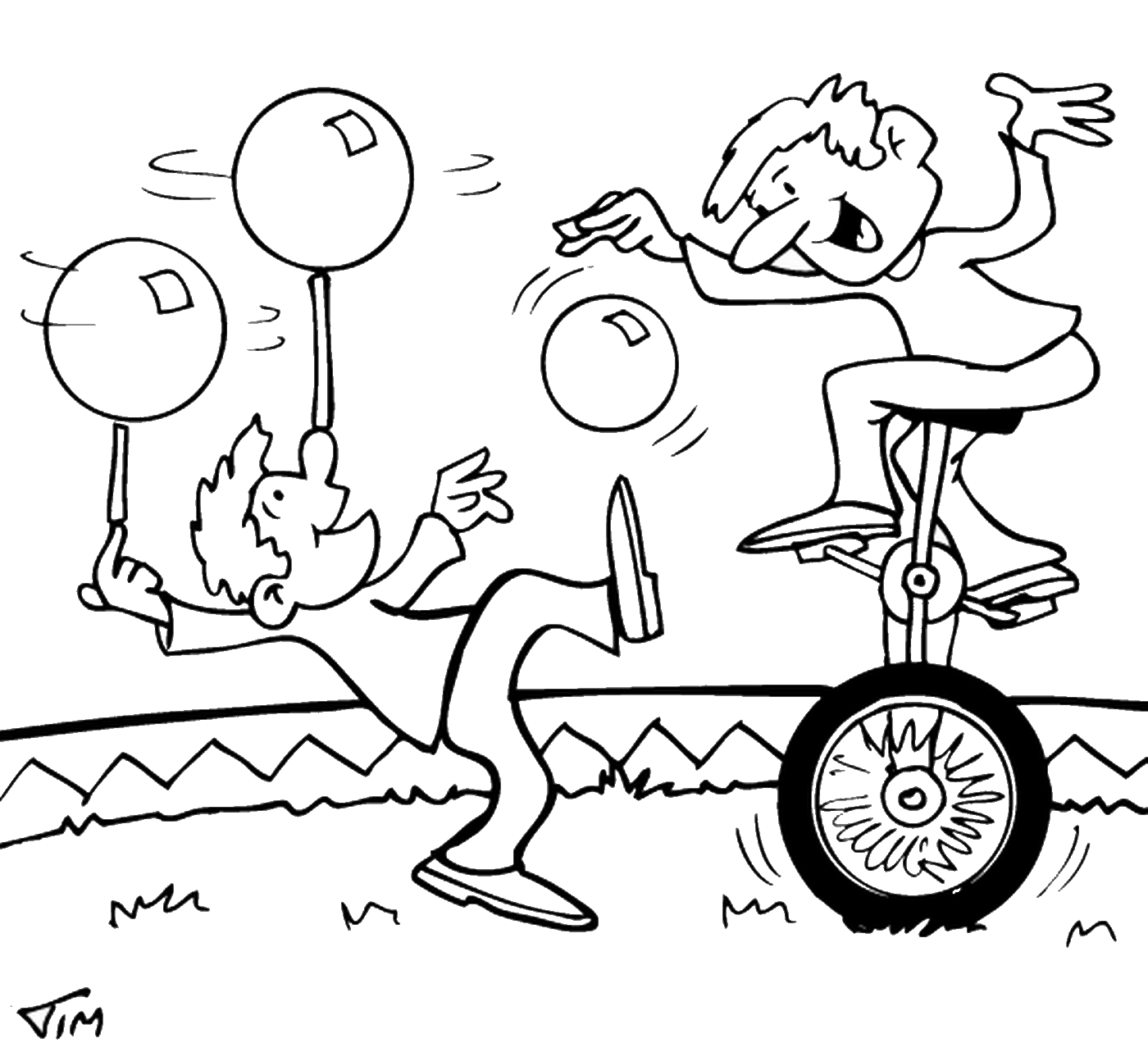 Circus Coloring Pages circus16 Printable 2021 1551 Coloring4free