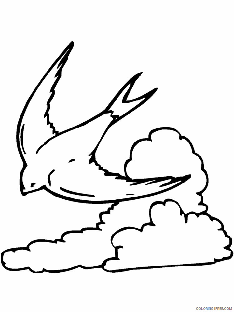 Cloud Coloring Pages Cloud 20 Printable 2021 1707 Coloring4free