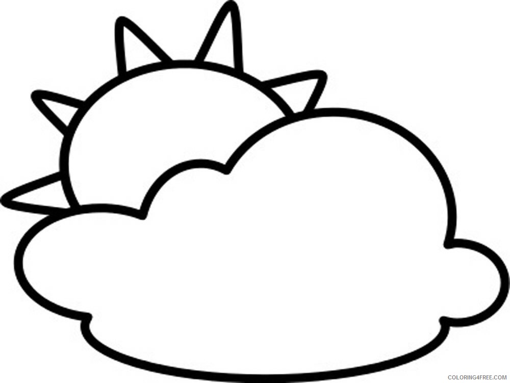Cloud Coloring Pages Cloud 8 Printable 2021 1710 Coloring4free