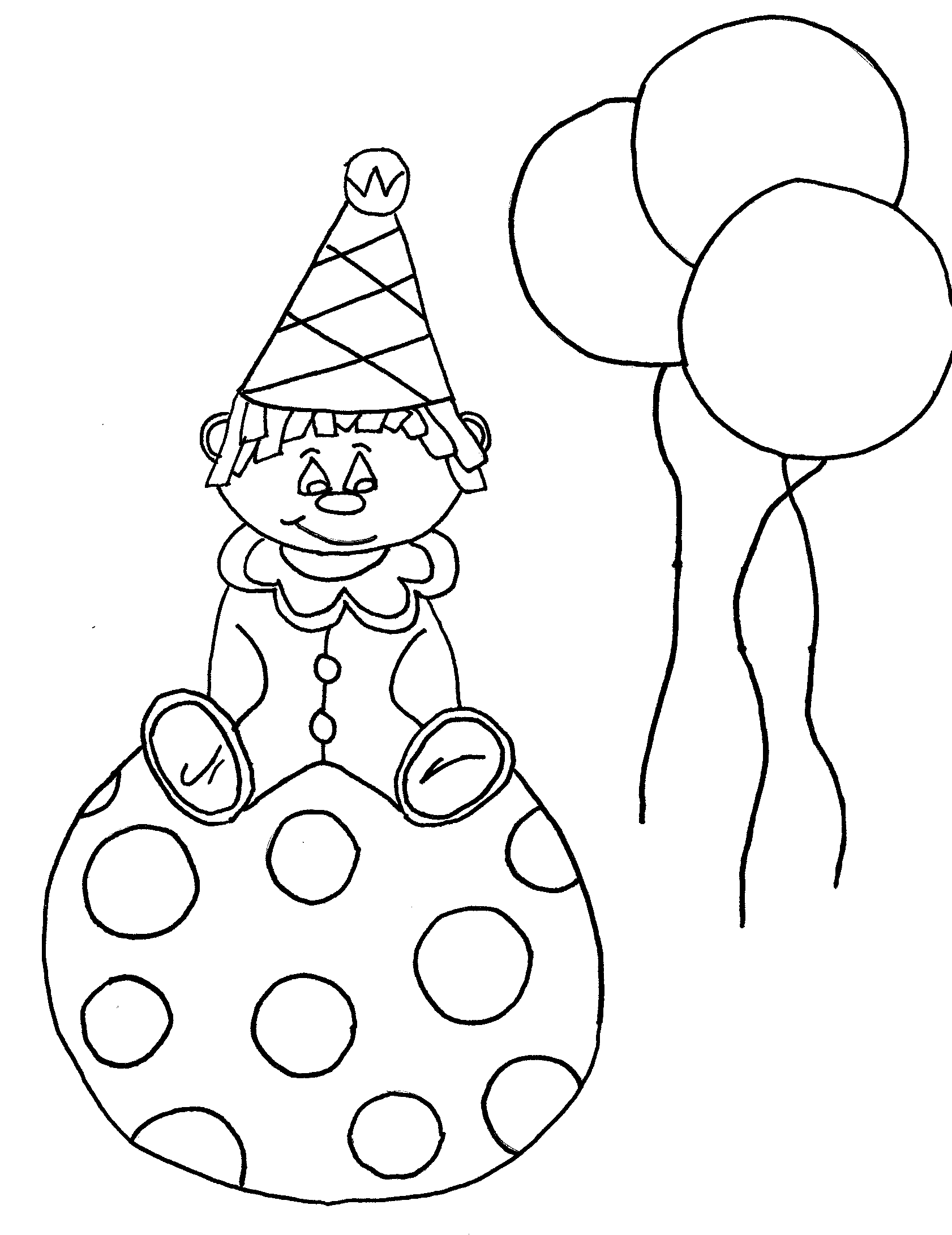 Clown Coloring Pages Clown Images Printable 2021 1780 Coloring4free