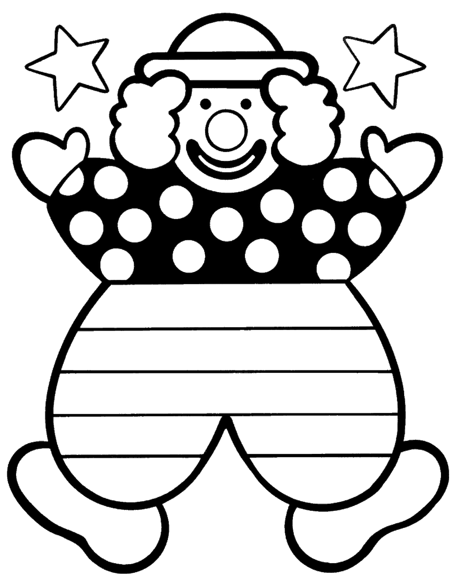 Clown Coloring Pages clownc16 Printable 2021 1766 Coloring4free