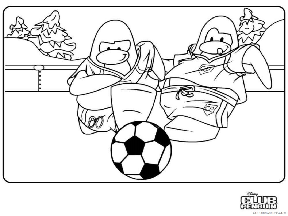 Club Penguin Coloring Pages club penguin 13 Printable 2021 1809 Coloring4free