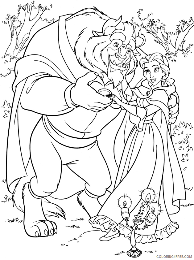 Dancing Coloring Pages monster and bella dancing Printable 2021 1986 Coloring4free