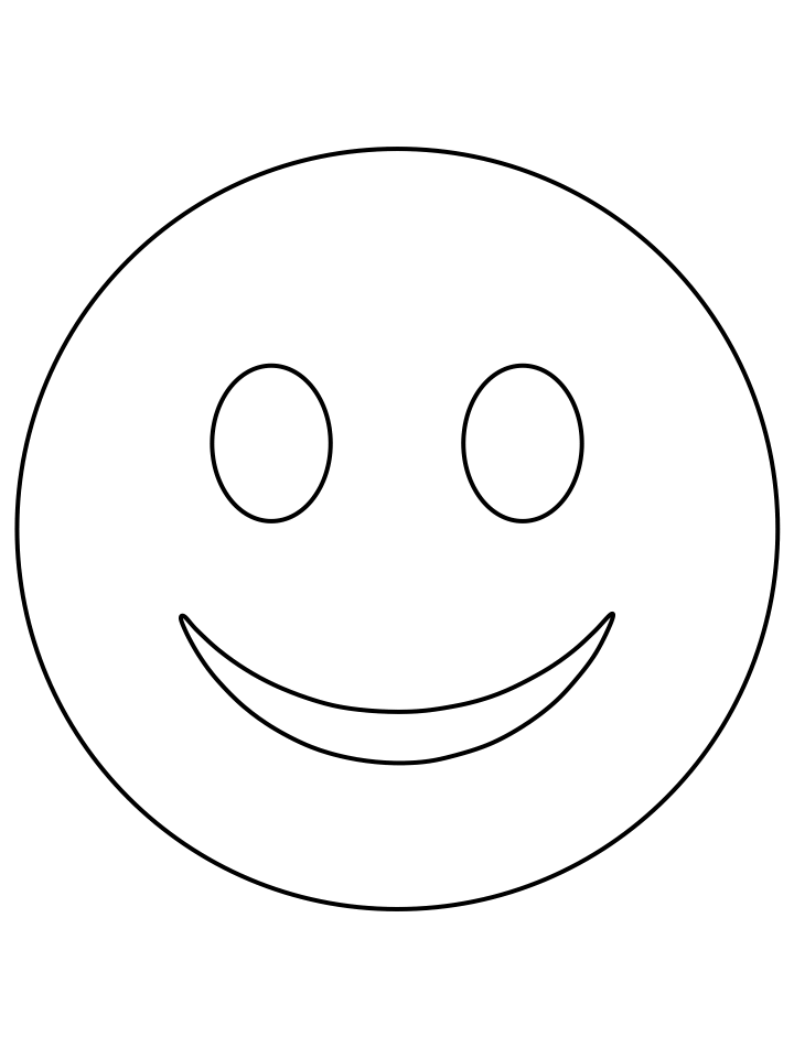 Emoji Coloring Pages smile2 Printable 2021 2246 Coloring4free