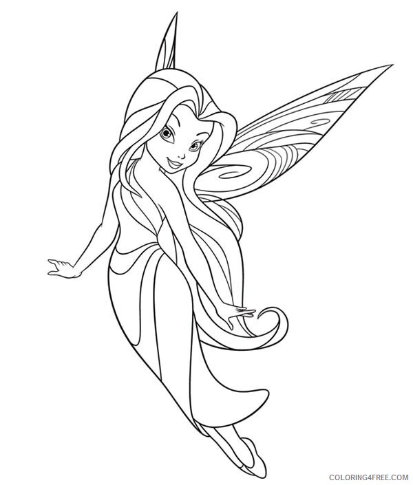 Fairy Coloring Pages Fairy Free Online Printable 2021 2361 Coloring4free