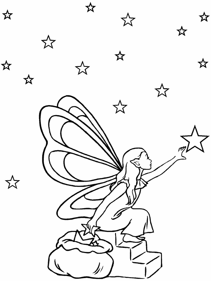 Fairy Coloring Pages Fairy Sheets Free Printable 2021 2367 Coloring4free