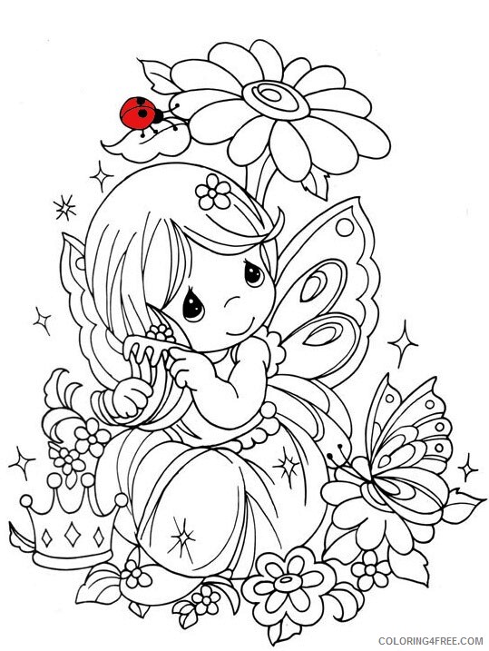 Fairy Coloring Pages Fairy Sheets Printable 2021 2368 Coloring4free