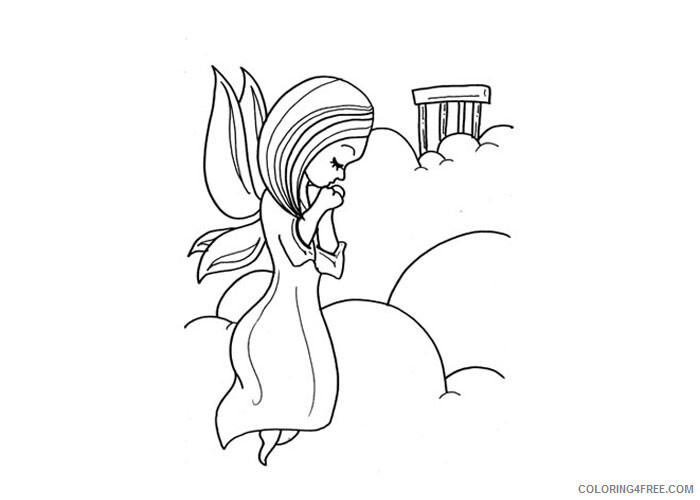 Fairy Coloring Pages Little fairy Printable 2021 2393 Coloring4free
