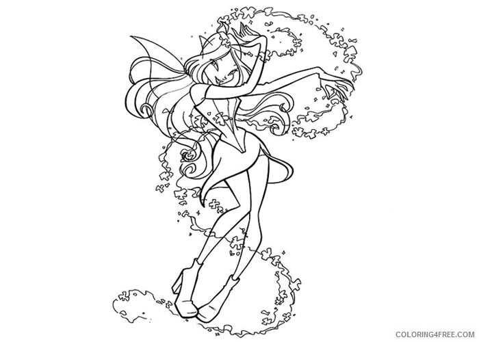 Fairy Coloring Pages Magic fairy Printable 2021 2394 Coloring4free