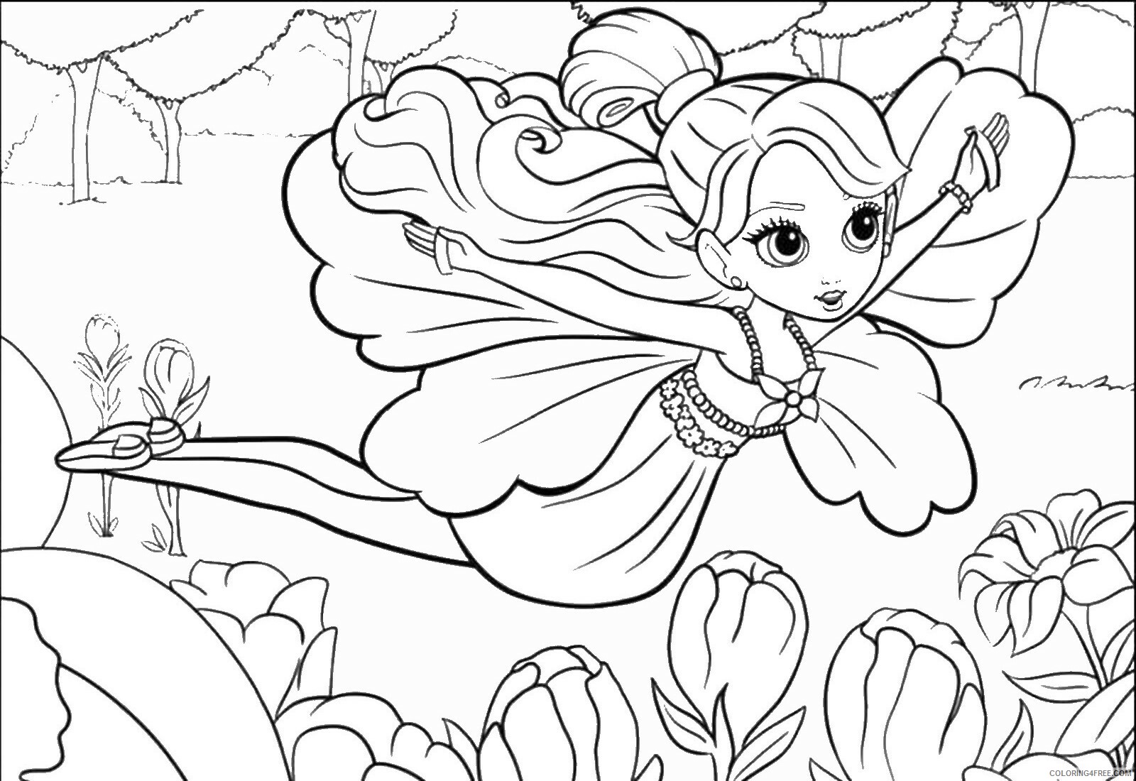 Fairy Coloring Pages fairyc69 Printable 2021 2330 Coloring4free