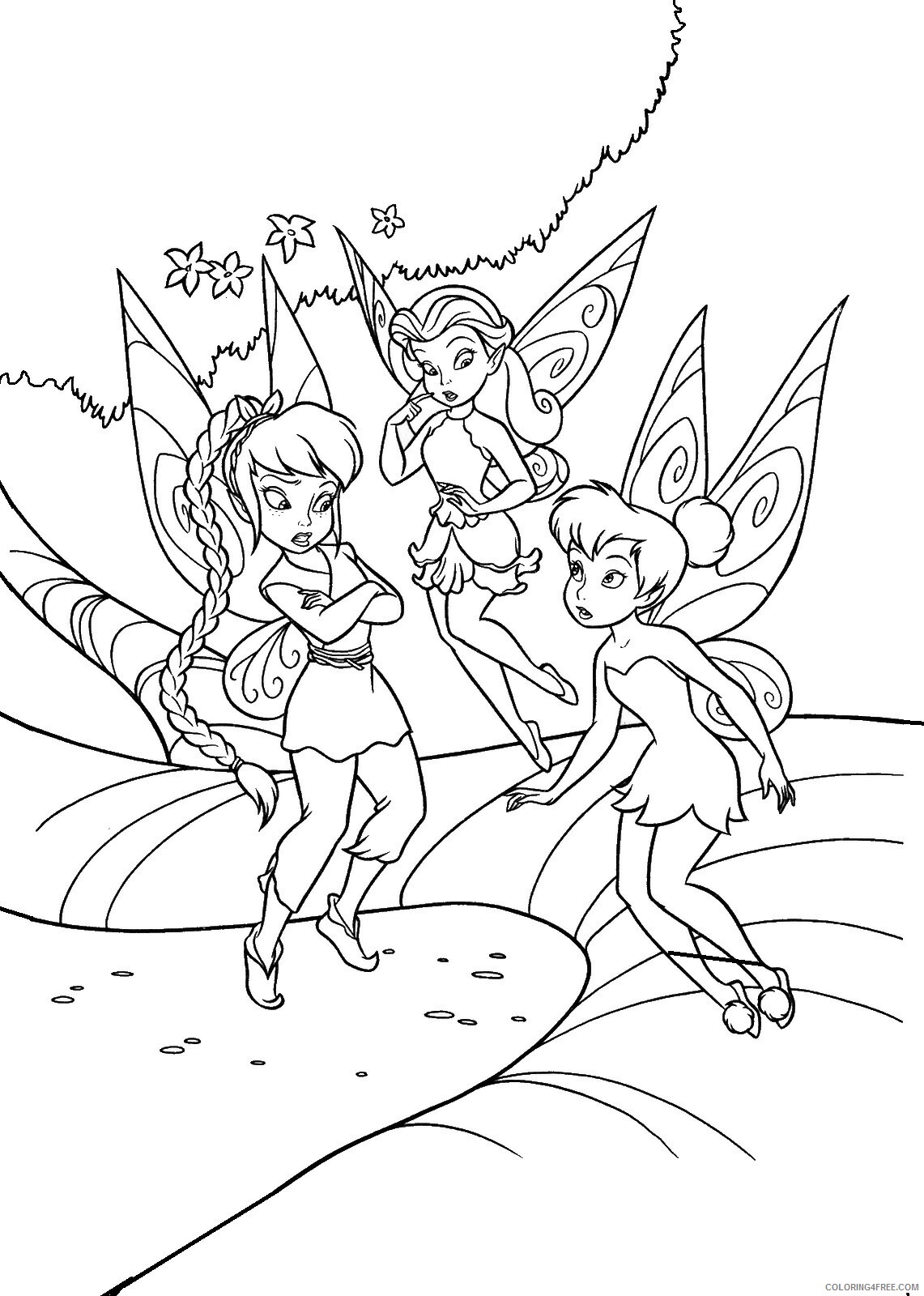 Fairy Coloring Pages fairyc78 Printable 2021 2331 Coloring4free