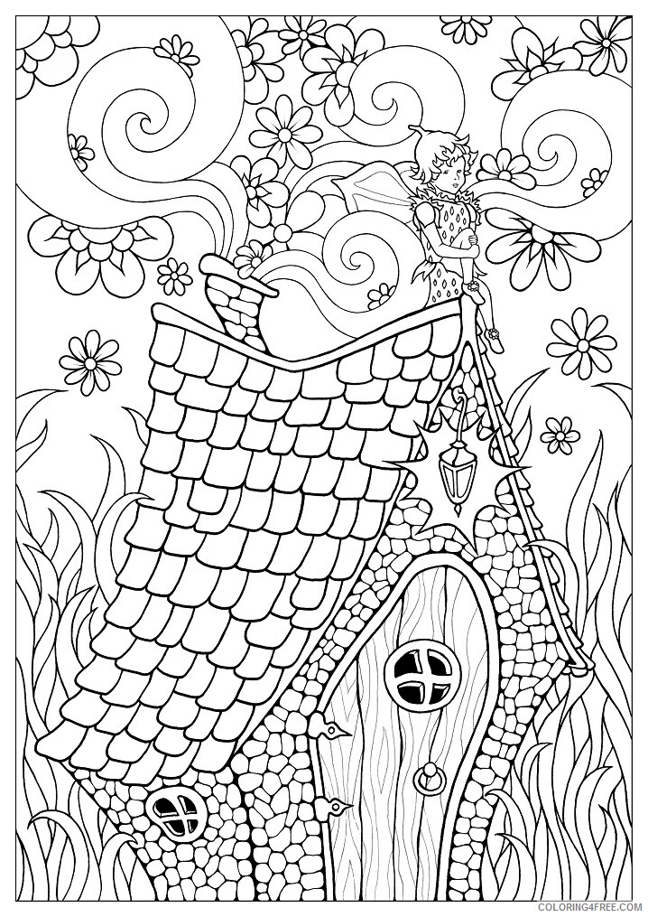Fairy Coloring Pages for kids fairy 48674 Printable 2021 2301 Coloring4free