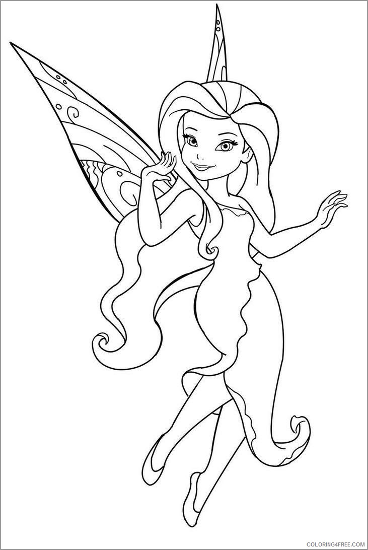 Fairy Coloring Pages printable fairy Printable 2021 2397 Coloring4free