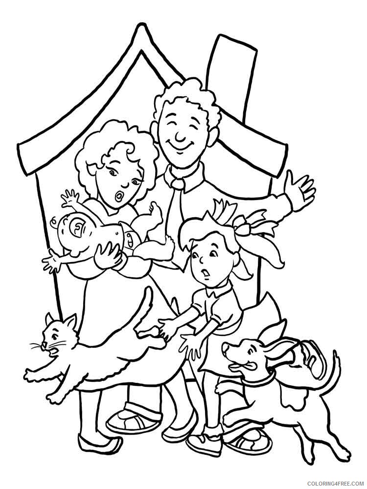 Family Coloring Pages family 1 Printable 2021 2459 Coloring4free