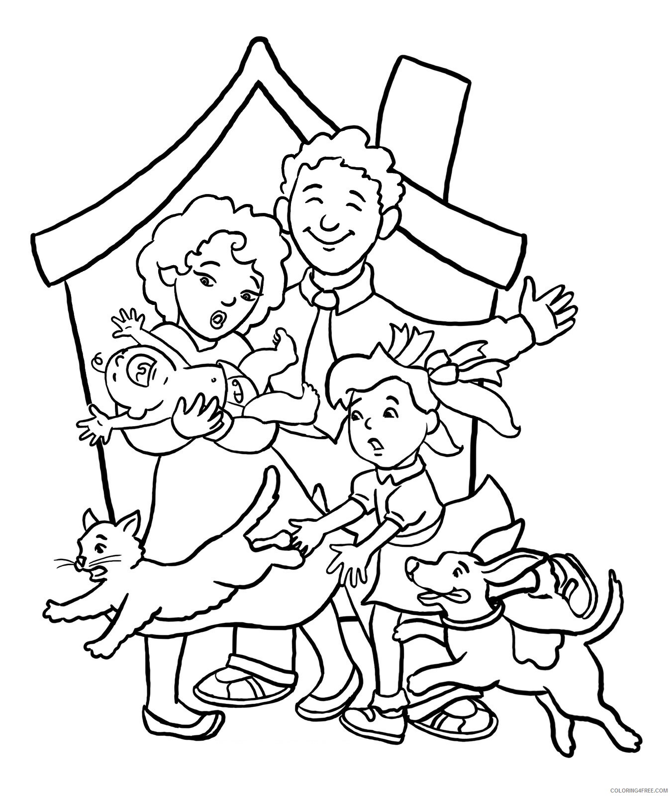 Family Coloring Pages family_cl26 Printable 2021 2441 Coloring4free