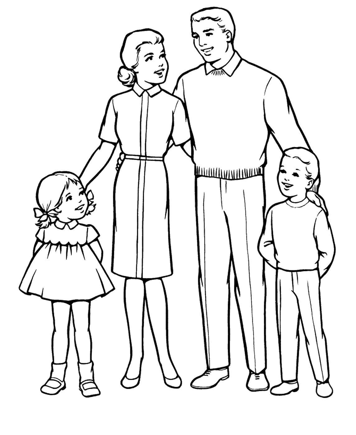 Family Coloring Pages family_cl72 Printable 2021 2451 Coloring4free