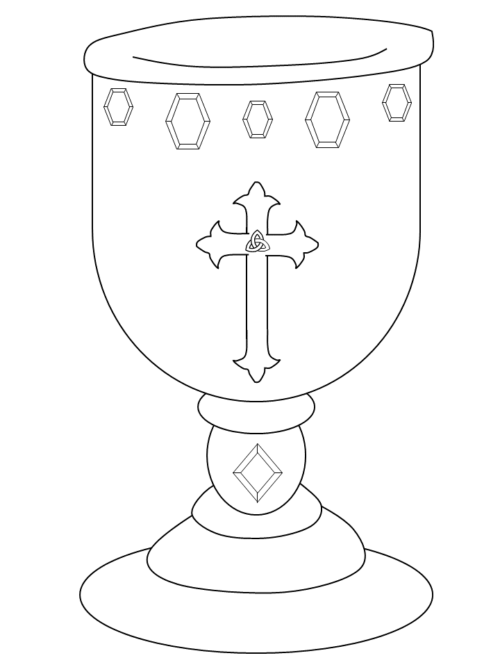 Fantasy Coloring Pages holy grail Printable 2021 2509 Coloring4free