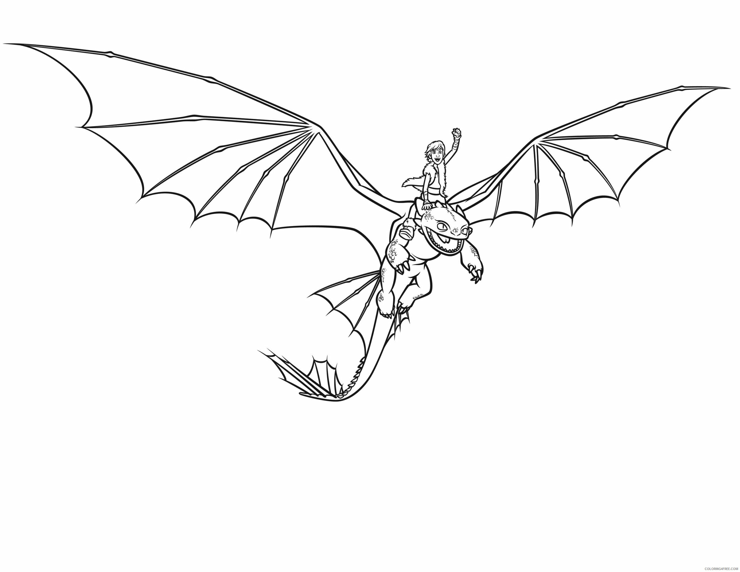 Fantasy Dragons Coloring Pages Dragon to Print Printable 2021 2580 Coloring4free