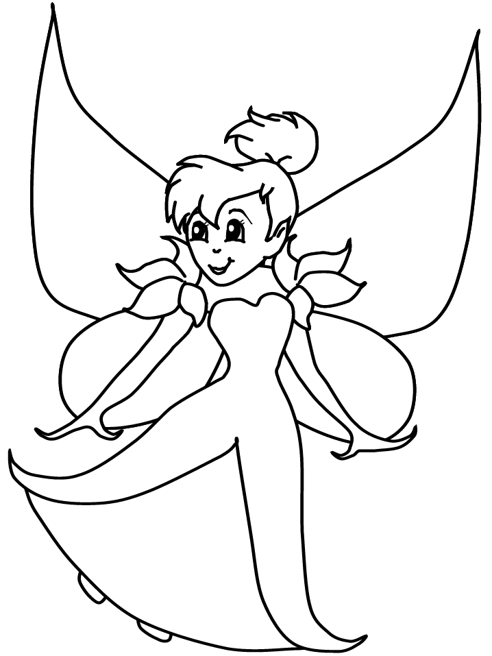 Fantasy Fairies Coloring Pages 14 Printable 2021 2599 Coloring4free
